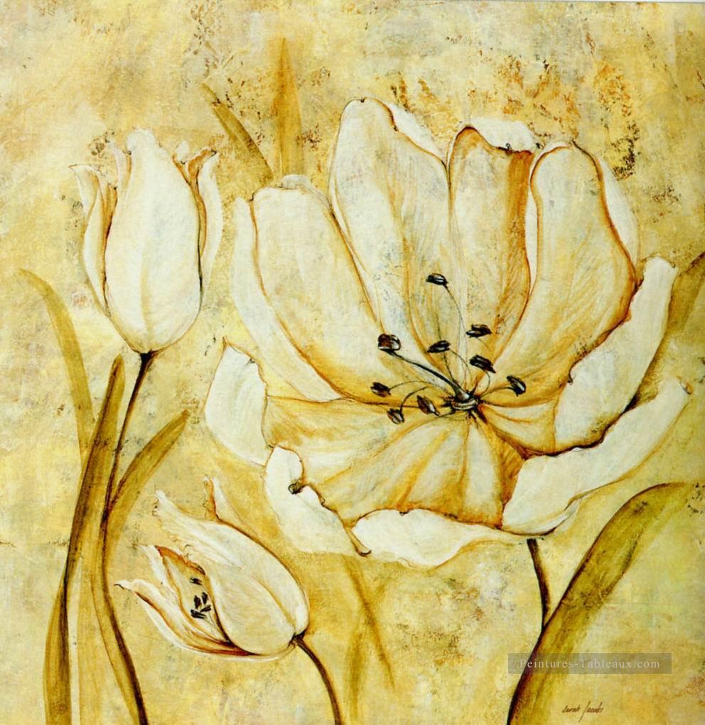 Adf075 Fleurs décoratives Peintures à l'huile
